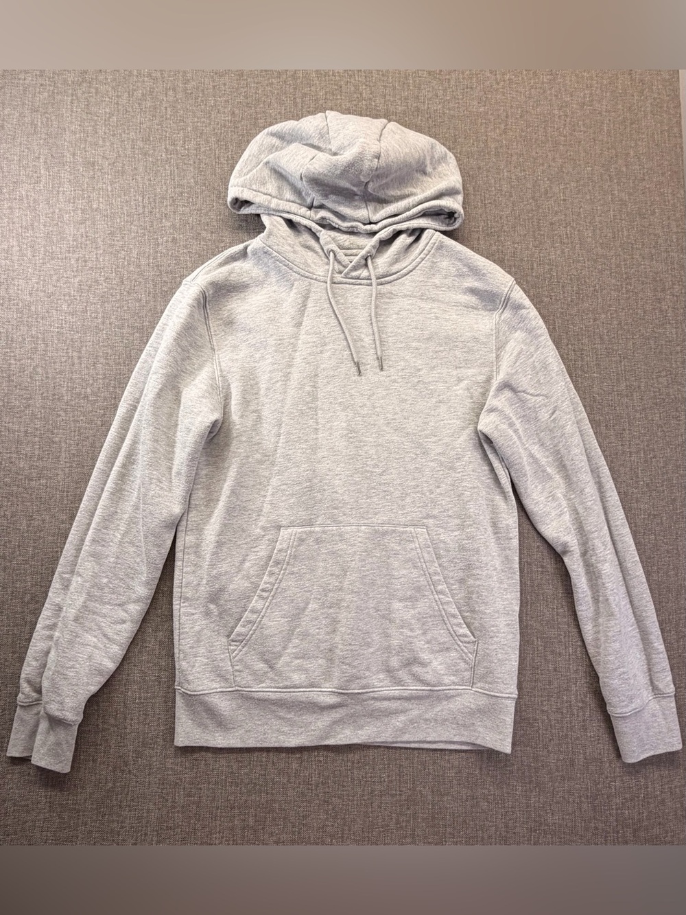Primark Light Gray Men's Hoodie Sweatshirt Size Small